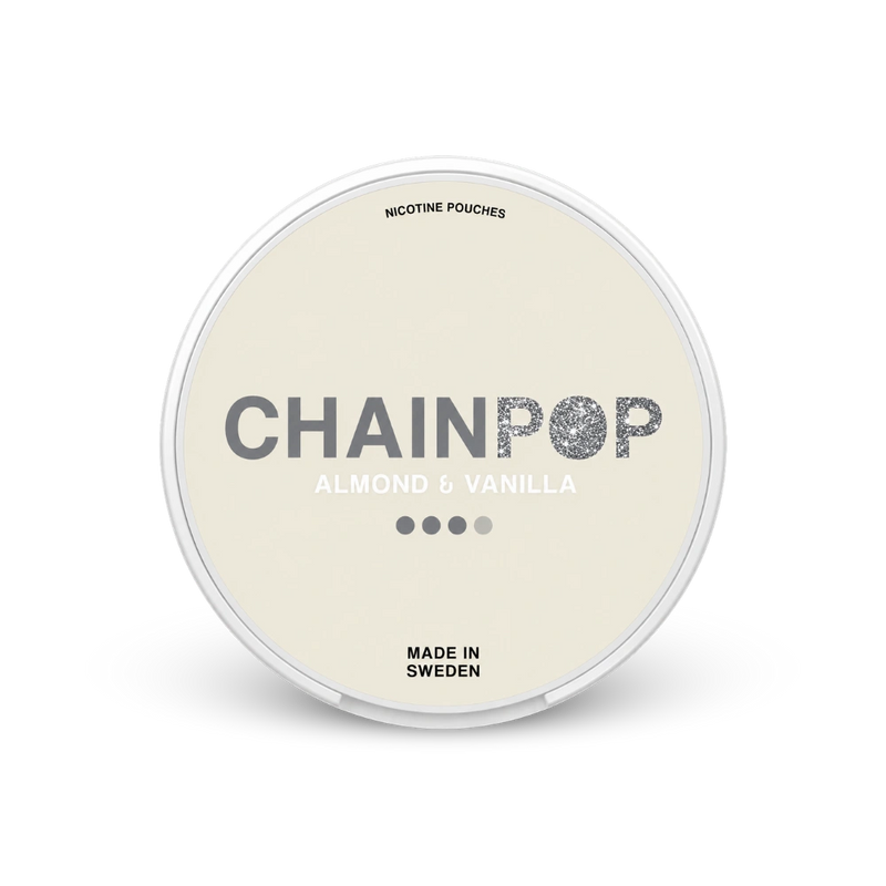 Chainpop Almond & Vanilla – cutie de plicuri de nicotină