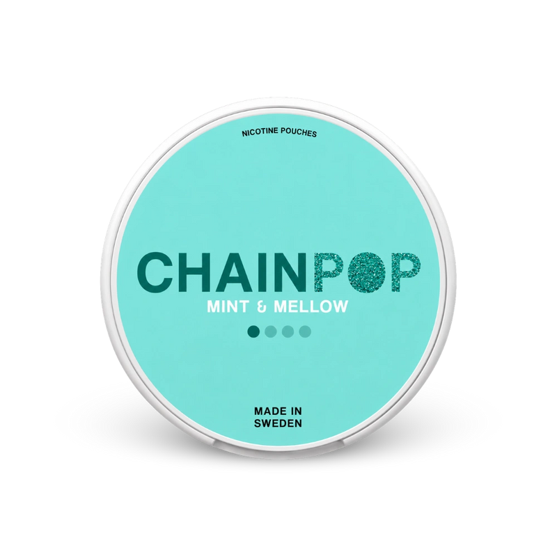 Chainpop Mint & Mellow – cutie de pliculețe cu nicotină