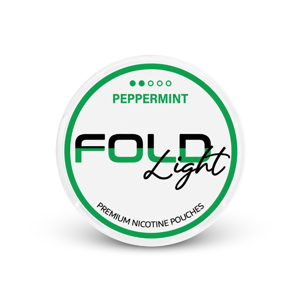 FOLD Peppermint Light – cutie de saci de nicotină