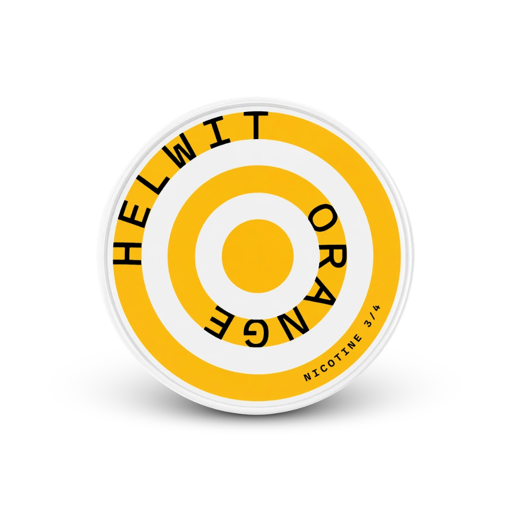 HELWIT Orange Medium – cutie de pernuțe cu nicotină