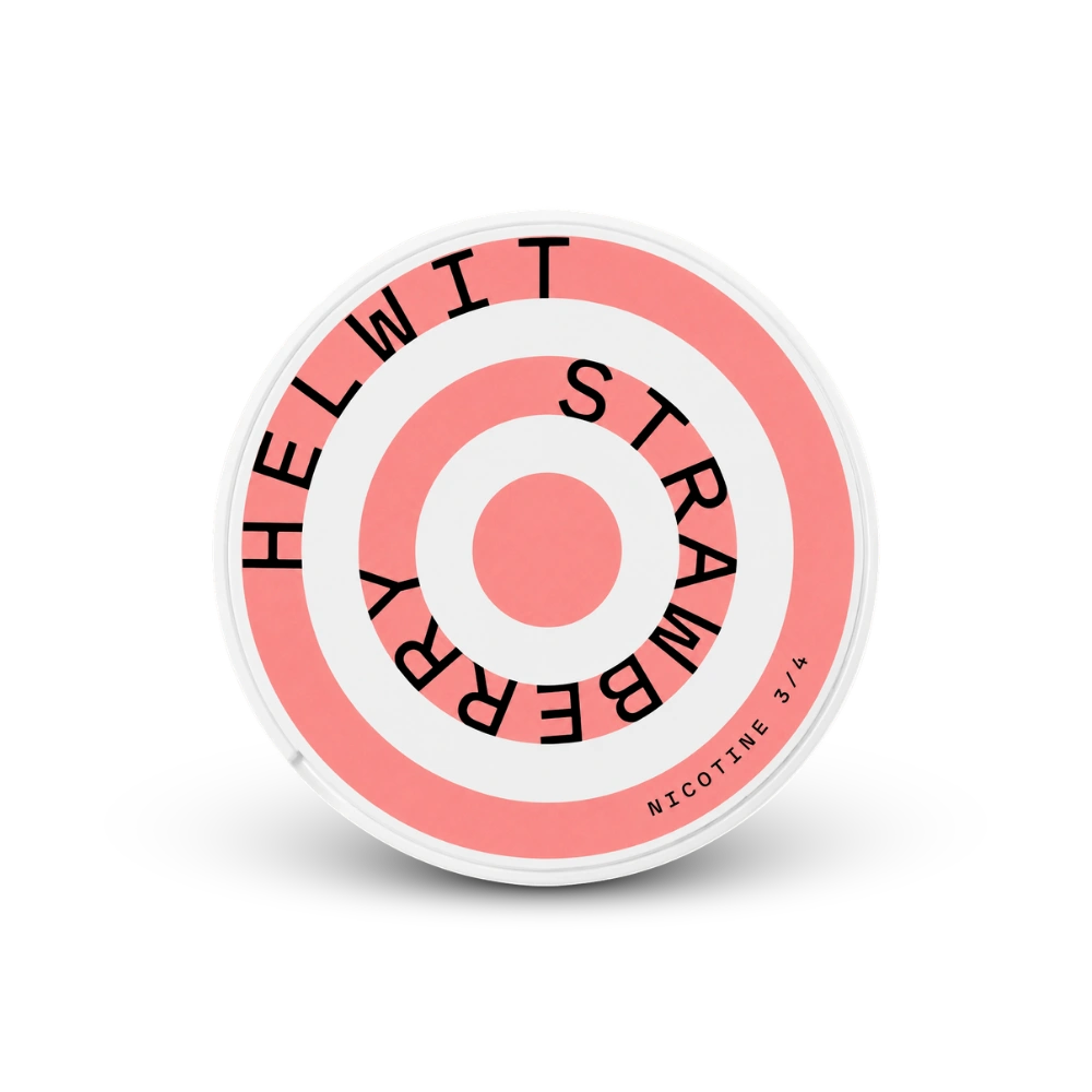 HELWIT Strawberry Medium – cutie de pliculețe de nicotină