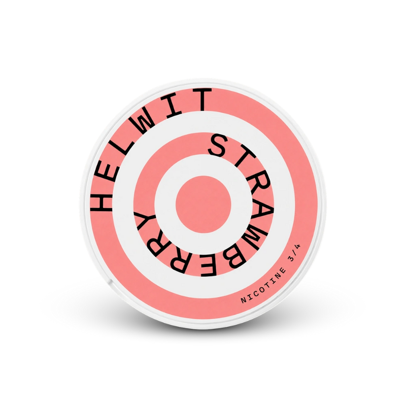 HELWIT Strawberry Medium – cutie de pliculețe de nicotină