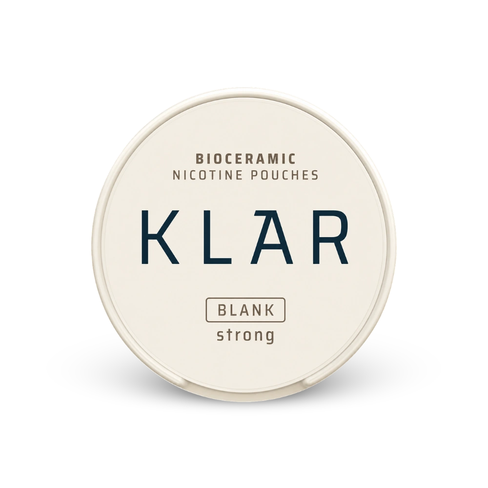 KLAR Blank Strong Mini – cutie de pernuțe cu nicotină