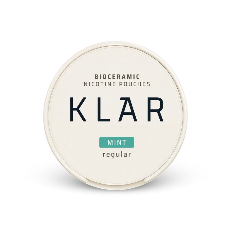 KLAR Mint Regular Mini – cutie de pungute de nicotină
