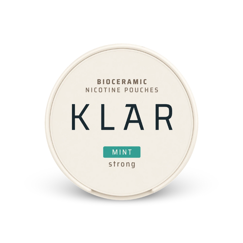 KLAR Mint Strong Mini – cutie de pungi de nicotină