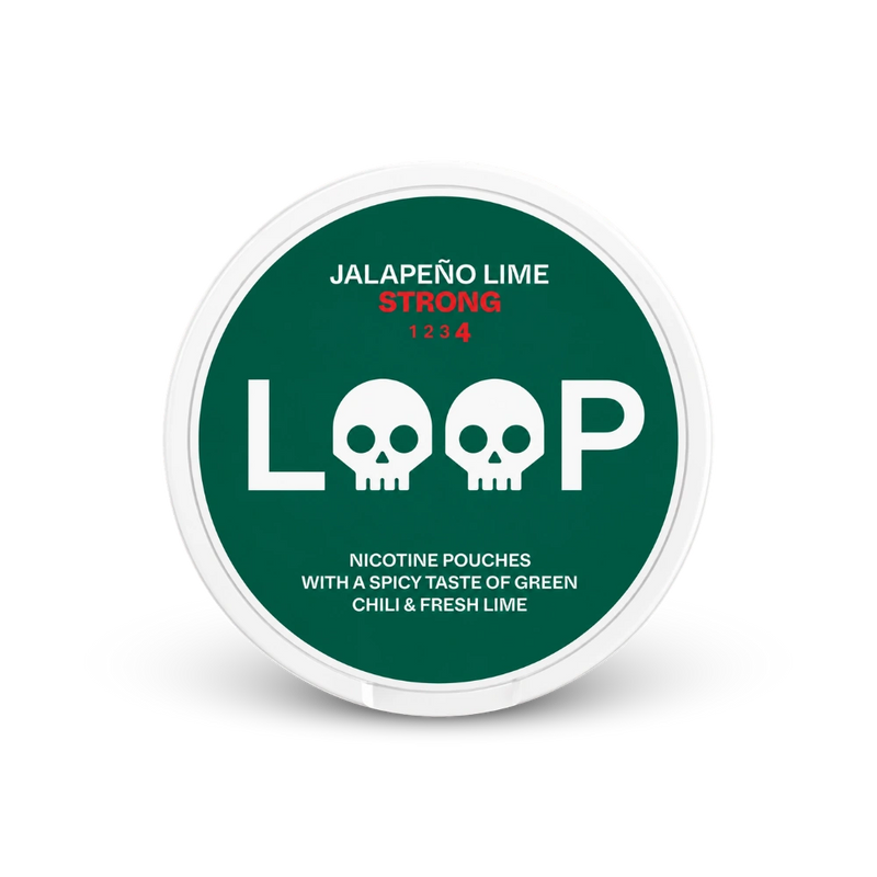 LOOP Jalapeno Lime Strong – cutie de pliculețe de nicotină
