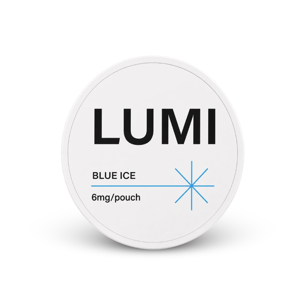 LUMI Blue Ice 6mg – cutie de pungute cu nicotină