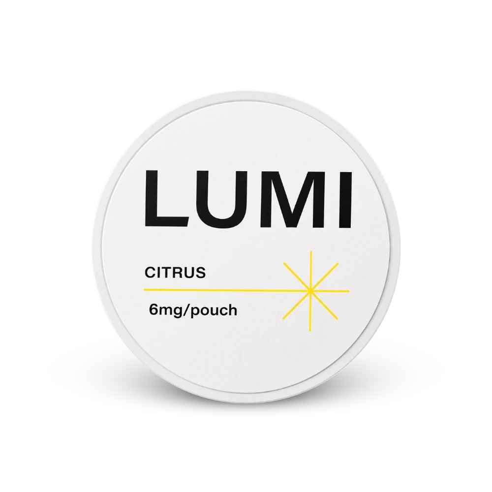 LUMI Citrus 6mg – cutie de pernițe de nicotină