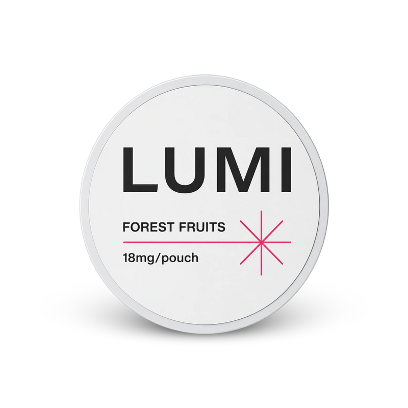 LUMI Forest Fruits 18mg – cutie de perne de nicotină