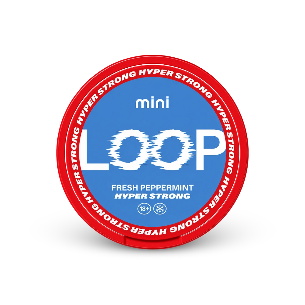 Loop Fresh Peppermint Mini Hyper – cutie de pungute de nicotină