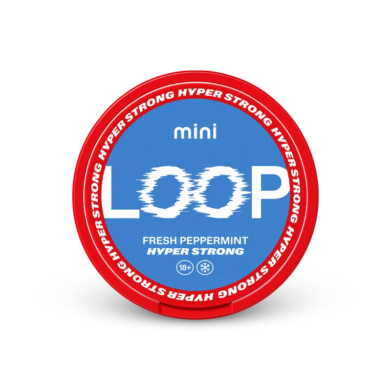 Loop Fresh Peppermint Mini Hyper – cutie de pungute de nicotină