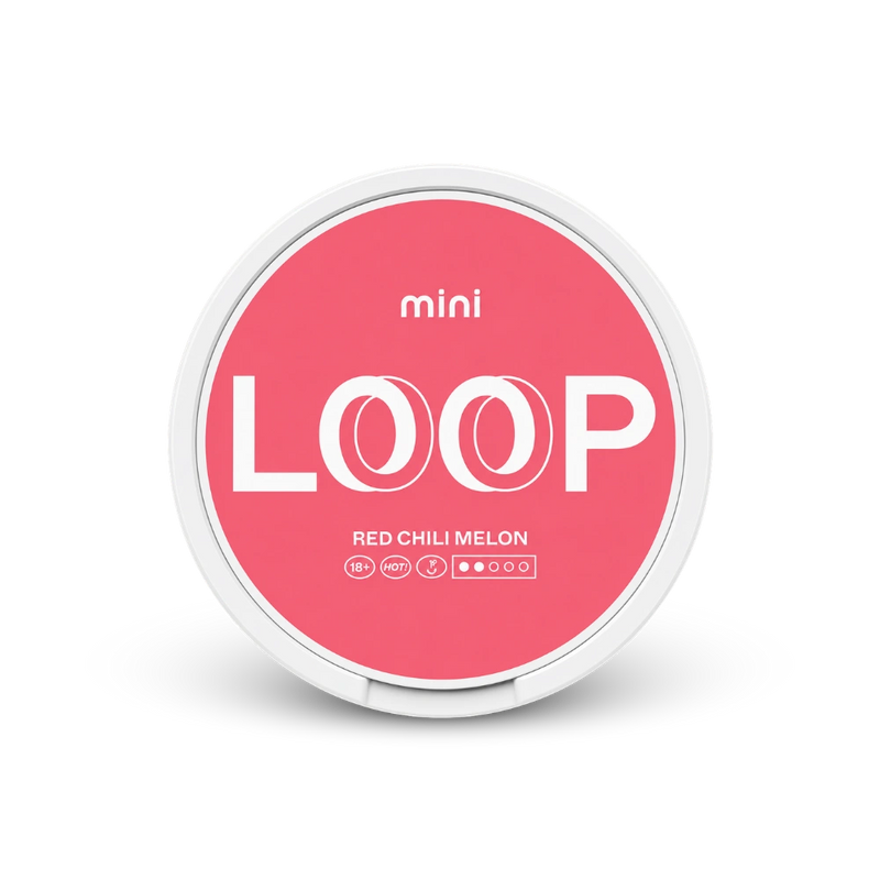 Loop Red Chili Mini – cutie de pungute de nicotină