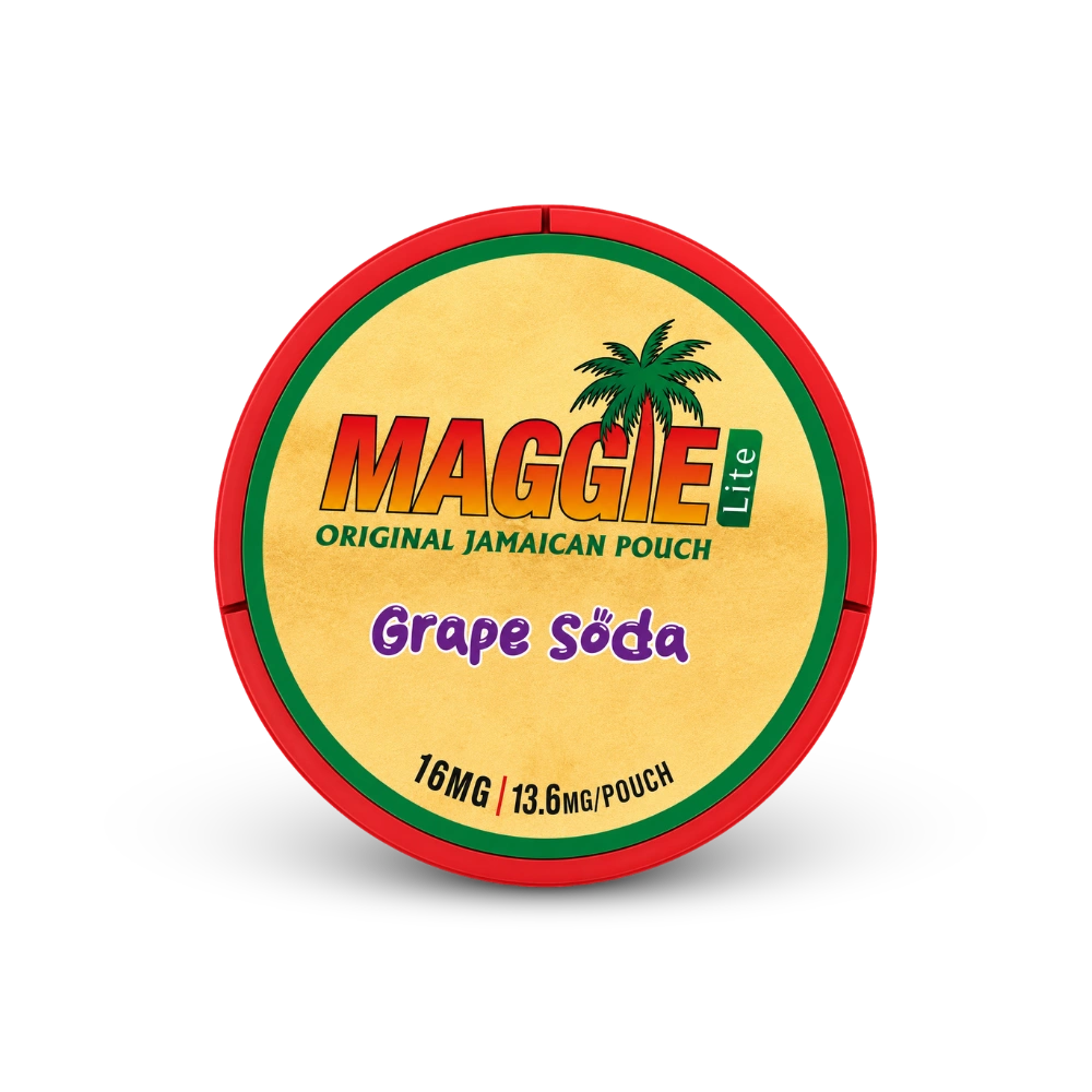 MAGGIE Lite Grape Soda – cutie de pungute de nicotină
