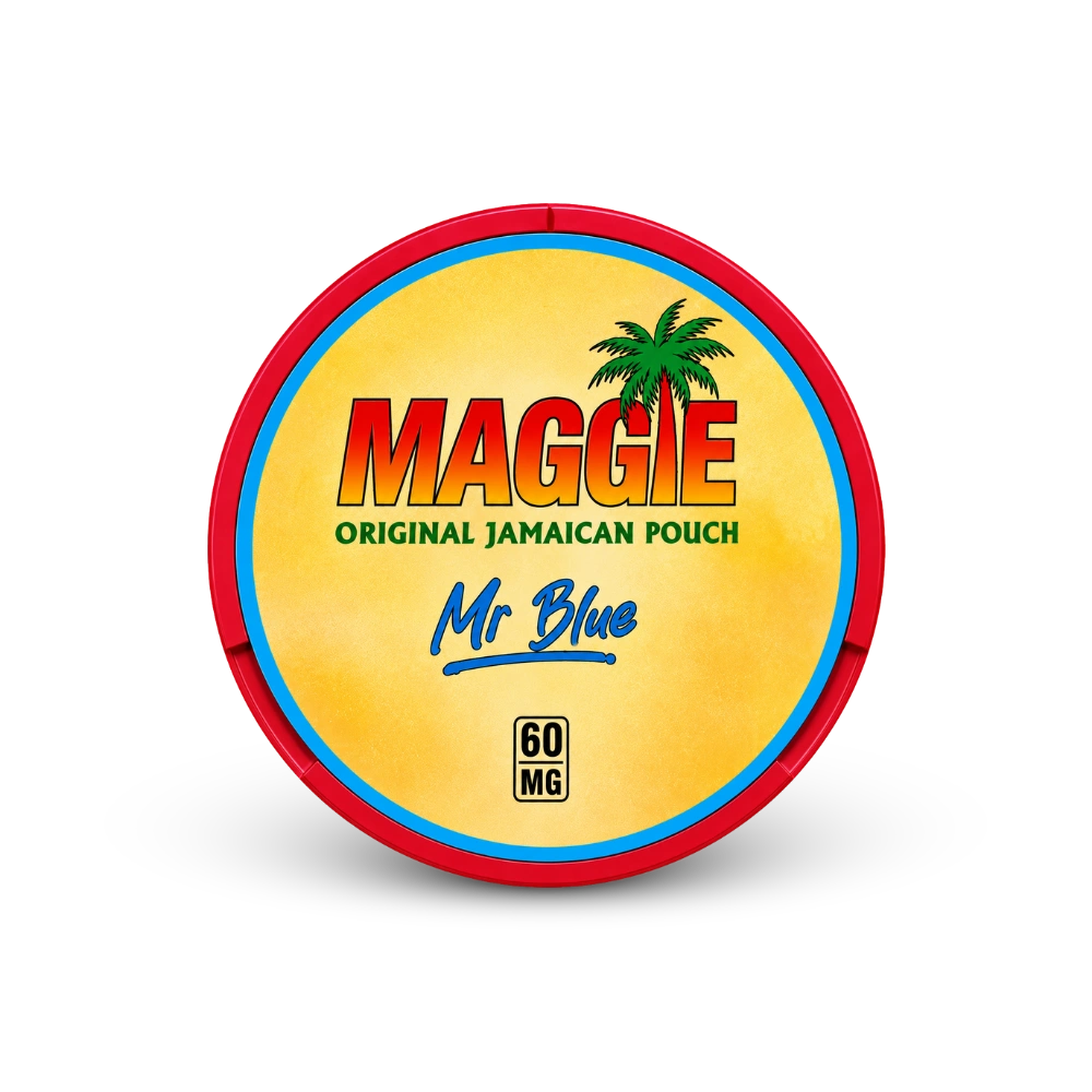 MAGGIE Mr Blue 60mg – cutie de buzunare de nicotină