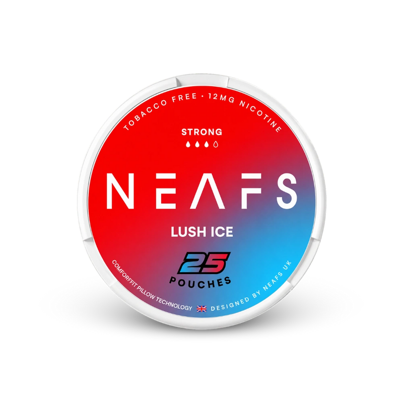 NEAFS Lush Ice Strong – cutie cu pungute de nicotină