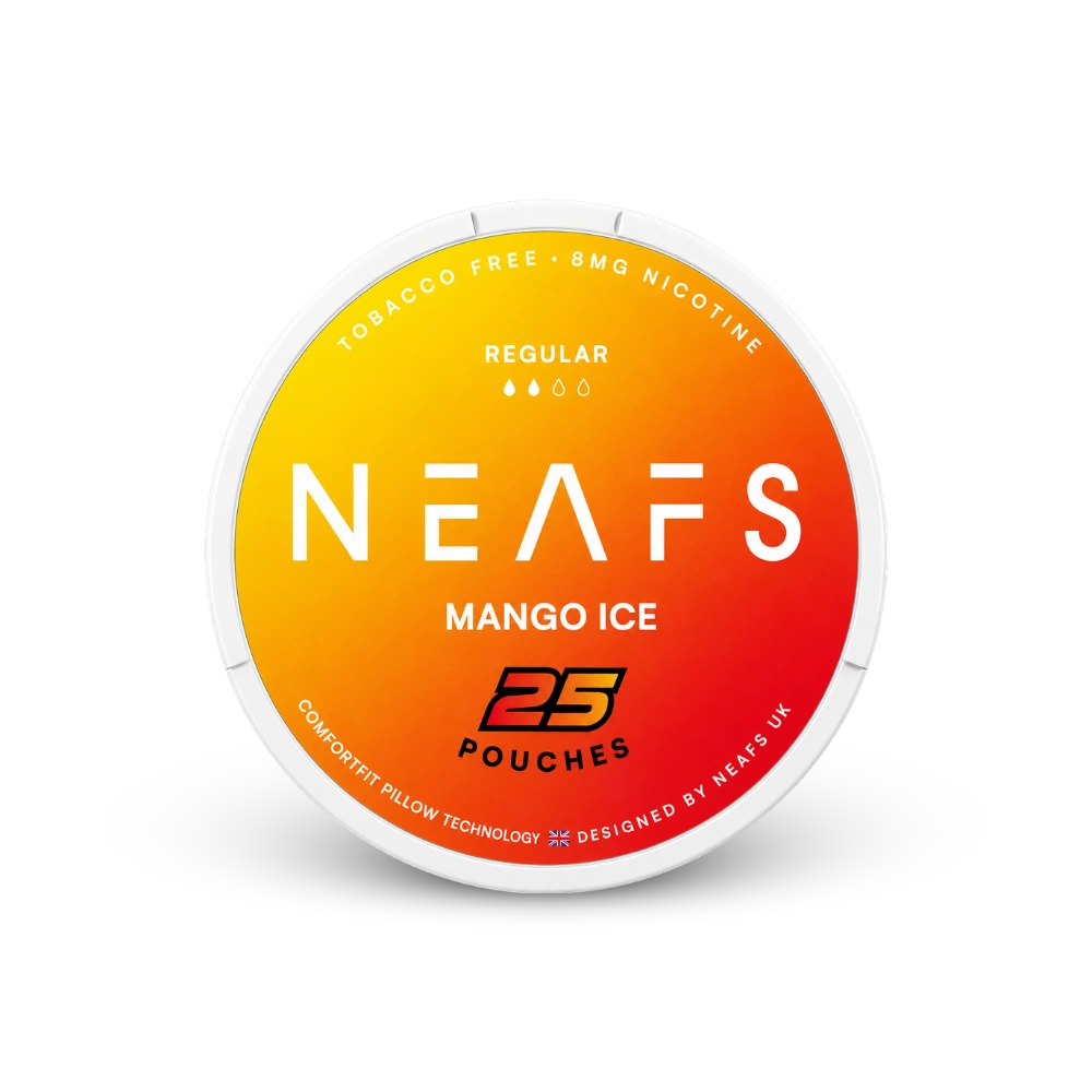 NEAFS Mango Ice Regular – cutie de pernuțe cu nicotină