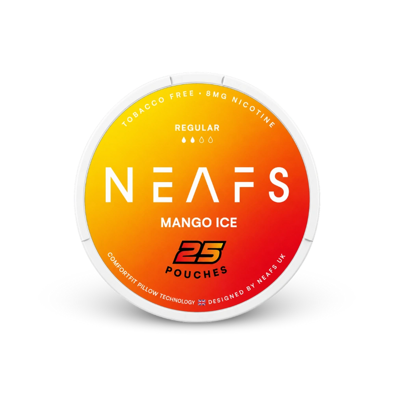 NEAFS Mango Ice Regular – cutie de pernuțe cu nicotină
