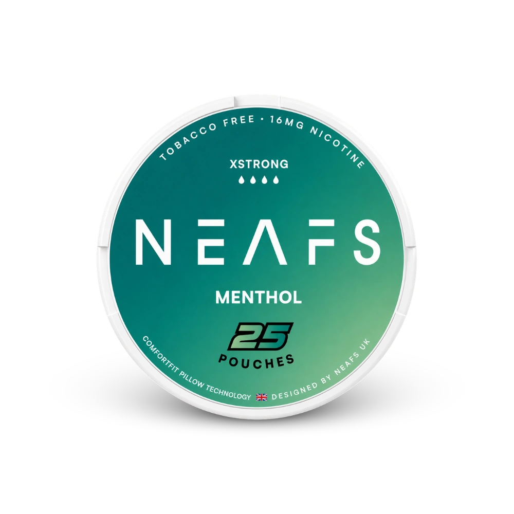 NEAFS Menthol Extra Strong – cutie de pernuțe nicotină