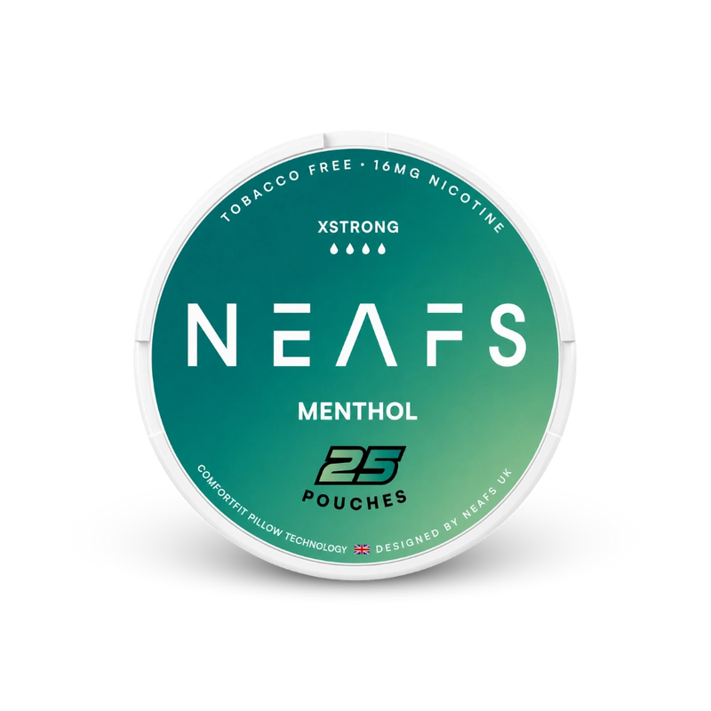 NEAFS Menthol Extra Strong – cutie de pernuțe nicotină