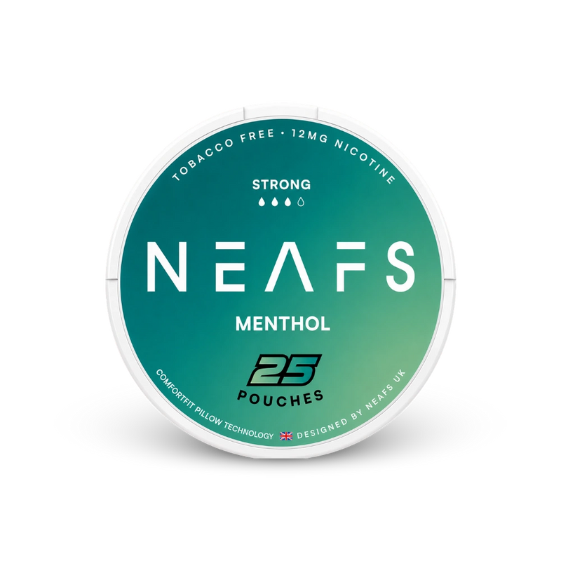 NEAFS Menthol Strong – cutie de pernuțe cu nicotină