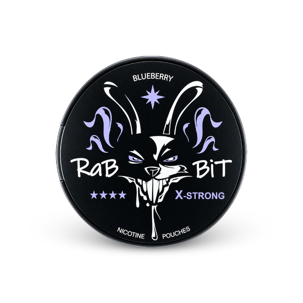 RaBBiT Blueberry X-Strong – cutie de tuburi de nicotină