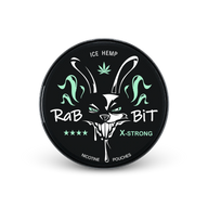 RaBBiT Ice Hemp X-Strong – cutie de pernuțe de nicotină