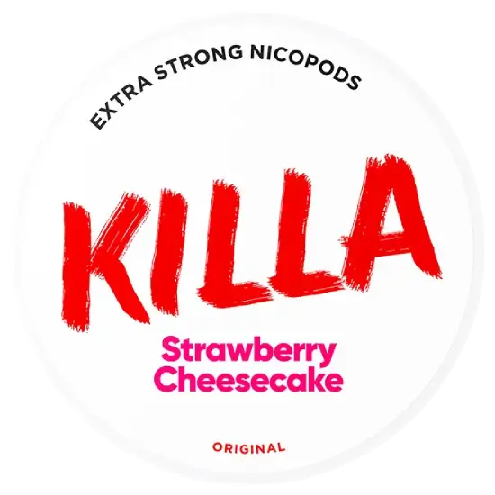 KILLA Strawberry Cheesecake – cutie de pungi de nicotină