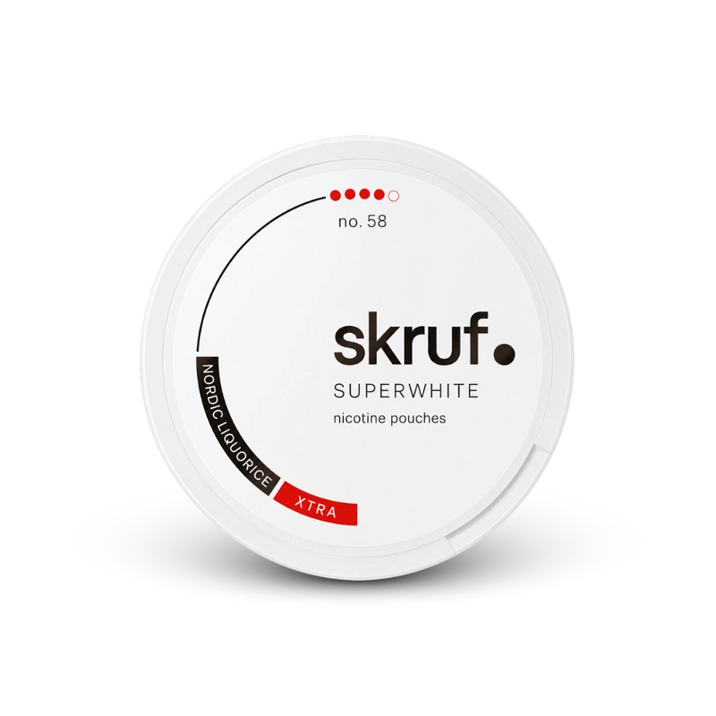 SKRUF Nordic Liqourice S4 – cutie de pungute nicotina