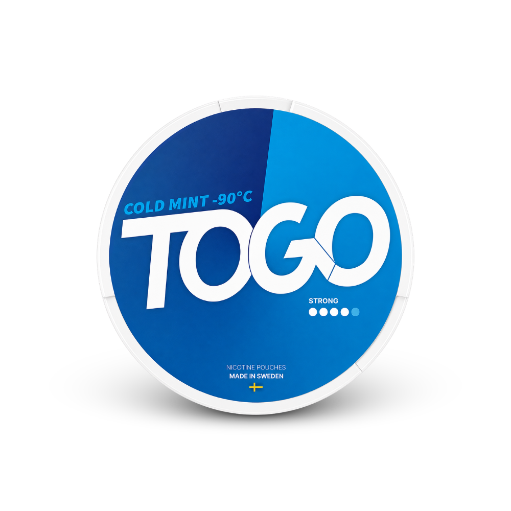 TOGO Cold Mint -90°C – cutie de pernuțe de nicotină