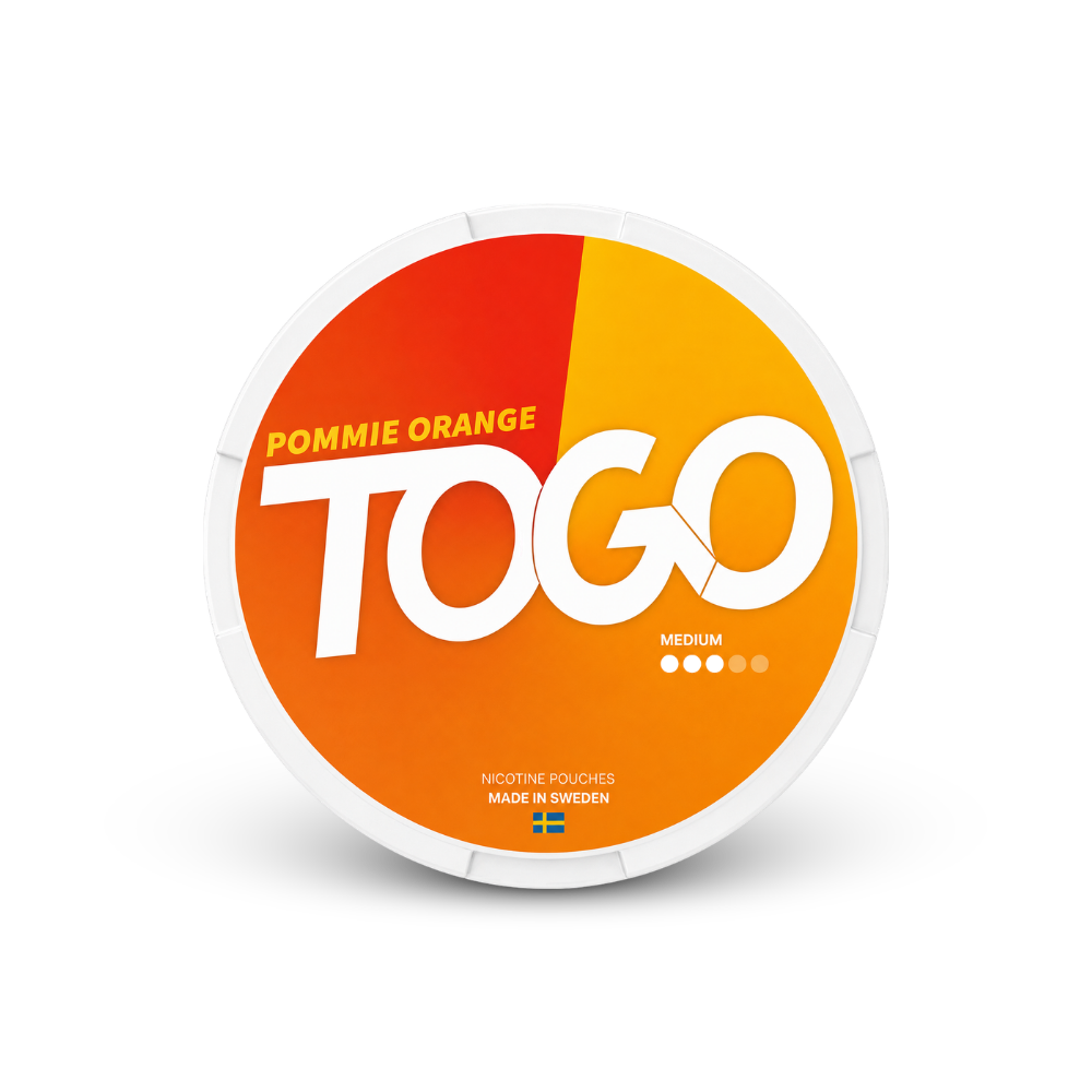 TOGO Pommie Orange – cutie de pliculețe de nicotină
