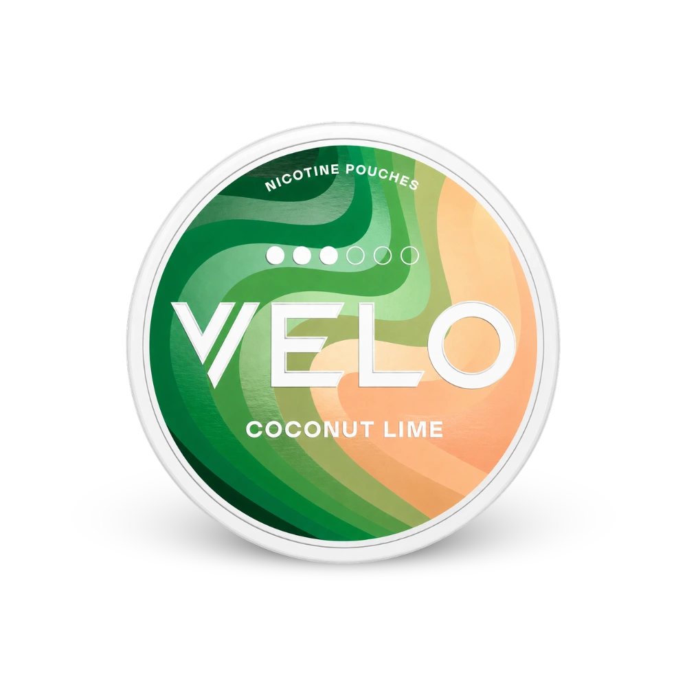 VELO Coconut Lime Slim – cutie de plicuri de nicotină