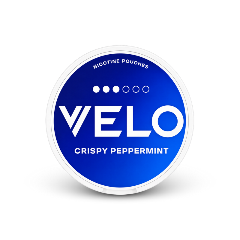 VELO Crispy Peppermint Mini – cutie de duze nicotină