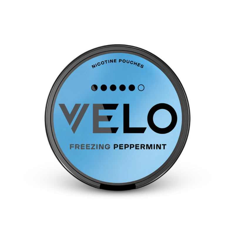 VELO Freezing Peppermint Ultra – cutie de buzunare de nicotină