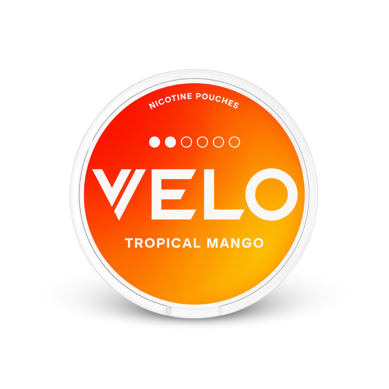 VELO Tropical Mango Slim – cutie de pungute de nicotină