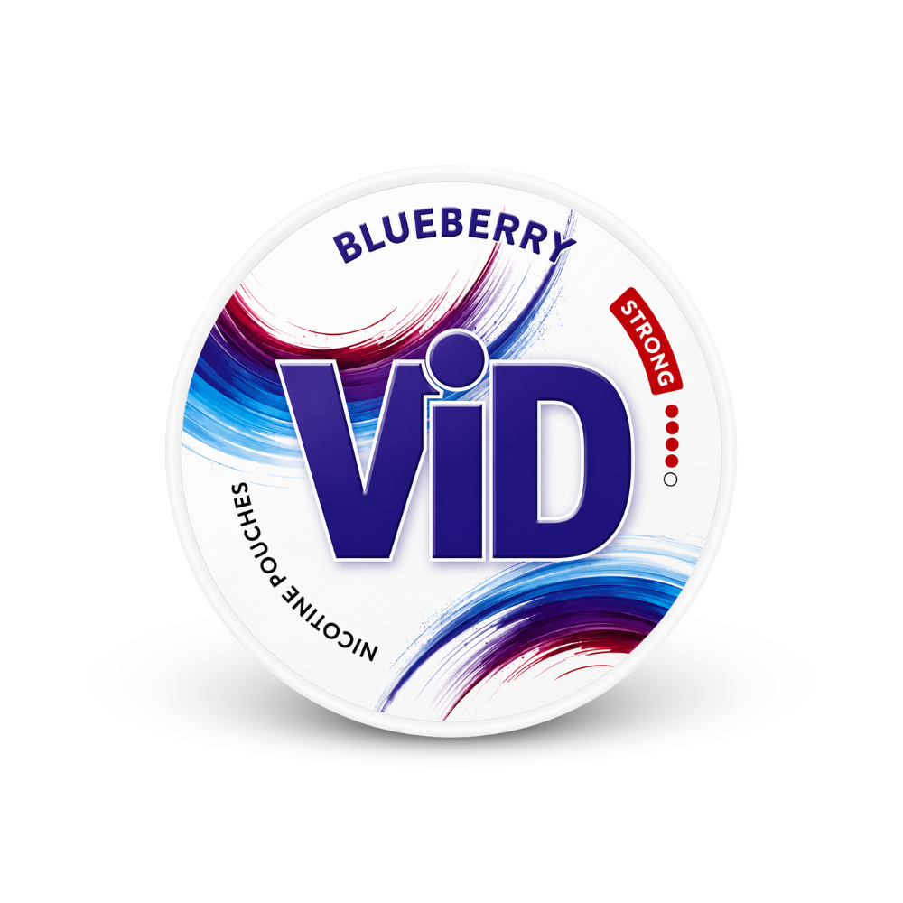 VID Blueberry Strong – cutie de pernuțe cu nicotină