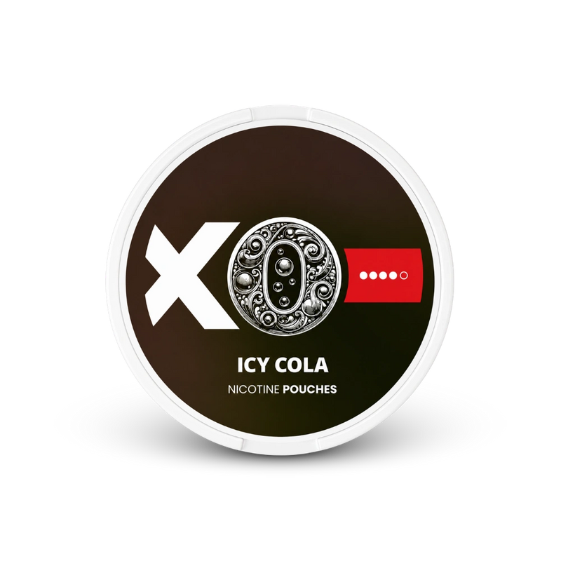 XO Icy Cola – cutie de pernuțe cu nicotină