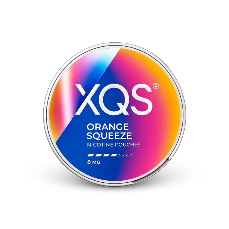 XQS Orange Squeeze Slim Strong – cutie de saci de nicotină