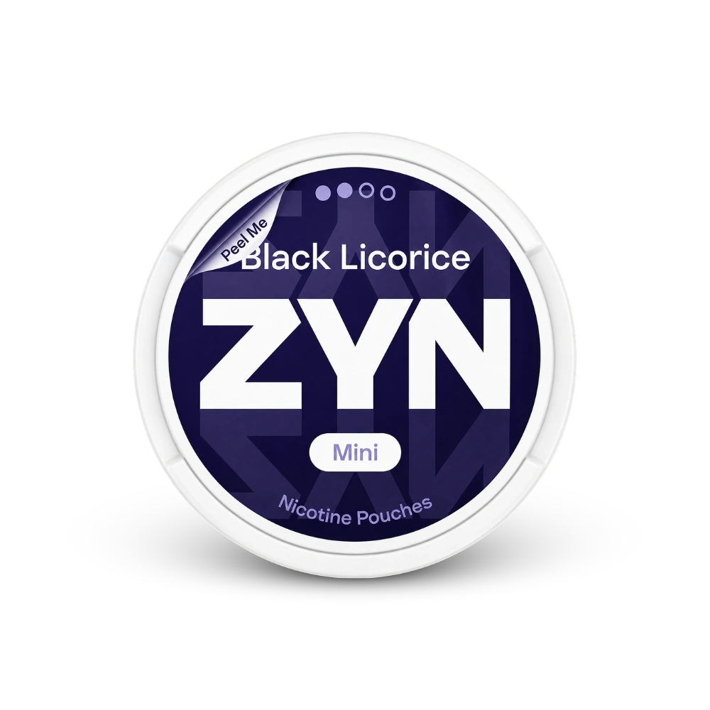 ZYN Black Licorice Mini S2 – cutie de pliculețe cu nicotină