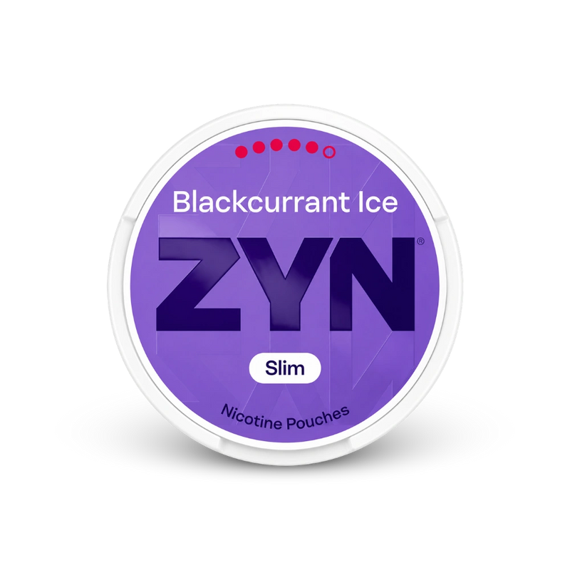 ZYN Blackcurrant Ice Slim S5 – cutie de plicuri cu nicotină