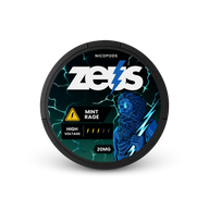 Zeus Mint Rage Strong – Aroma de Mentă, Intens, 20 Plicuri/Cutie
