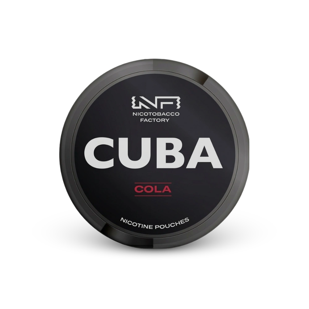 Cuba Black Cola – cutie de pungute cu nicotină