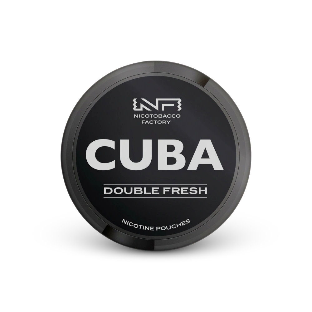 Cuba Black Double Fresh – cutie de pernuțe cu nicotină