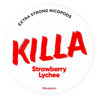 KILLA Strawberry Lychee – cutie de pungute cu nicotină