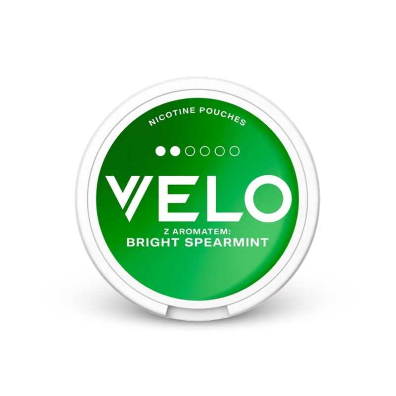 Velo Mini Bright Spearmint – cutie de saci de nicotină
