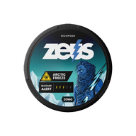 Zeus Arctic Freeze 20mg Doză Spate – Aromă Mentolă, Puternic, 20 Plicuri/Doză
